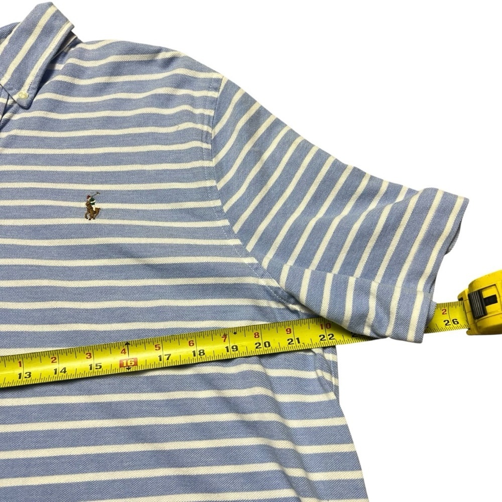 Polo Ralph Lauren Mens Knit Oxford Polo Shirt Pullover Size XL - Picture 4 of 5